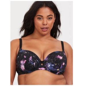 TORRID Lightly Lined Print 360° Back Smoothing Bra Size 40F